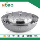 Punching Stainless Steel Food Cover With Bead thumbnail-4