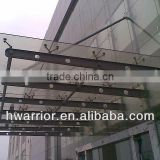 Stainless steel entrance canopy