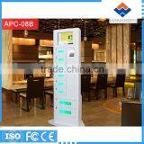 Retailers Need Digital Signage Phone Charging Station Locker APC-08B