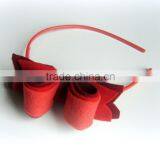 New Style Felt Bow Headband for Kids,wholesale Handmade Headbands thumbnail-5
