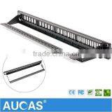 AUCAS UTP Rj45 Metal 24 Port Blank Patch Panel Rack