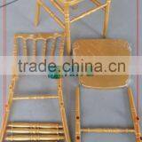 Plastic Gold Color Wedding Napoleon Chair ZS-8830R thumbnail-6