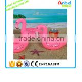 pink flamingo beer pong cup for swimming