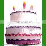 2015 Giant Inflatable Birthday Cake Model in Hot Sale,advertising Inflatable Cake