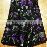 High Quality Beautiful of the Latest Design Velvet African Lace Fabrics thumbnail-1