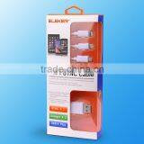 Portable 3 In 1 Usb Data Cable For Iphone For Samsung Universal Usb Charging Cable thumbnail-5