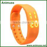 Real-time OLED Waterproof Activity Tracker Pedometer W2 Sleep Smart Health WRISTBAND thumbnail-4