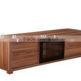 Modern Wooden Sliding Door tv Stand thumbnail-1