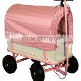 Woody Wagon Pull Along + Canopy- Flyer Cart Radio Trailer Quality Choice thumbnail-2