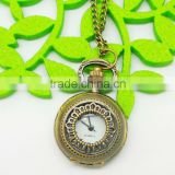 Fashion pocket watch in stock sell at low MOQ