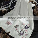 Bamboo Hand Towel Luxury - 3D Embroidery Butterfly