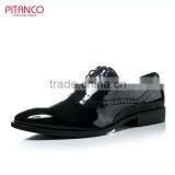 Latest Design Patent Leather Lace-up Mens Dress Shoes thumbnail-1