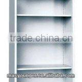 Office file/book display cupboard cabinet steel furniture,bookcase rack with adjustable shelf