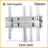 Height Adjustable Black / Silver Floor Standing LCD LED TV Stand for 25-55 Inches With Projector Tray and DVD Tray thumbnail-2