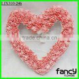 Artificial Pink Heart Shape Flower Foam for Wedding Decoration thumbnail-1