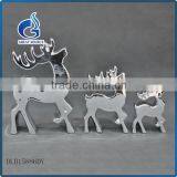 Animated Christmas Decoration Flat Shape Ceramic Reindeer Indoor thumbnail-1
