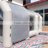 Gray Inflatable Paint Booth, Inflatable Spray Booth for Sale thumbnail-2