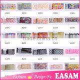 New Fashion JQ Series 200designs Nail Art Foil Transfer Need Foil Glue Wraps Quality Choice