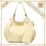 Soft Rose Tote Bag Metal Chain Connected Shoulder Strap Famous Designer Handbag thumbnail-3