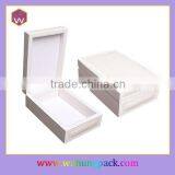 Elegant White Wooden Perfume Box.sample Making 7-10days, Brand Box Wholesale