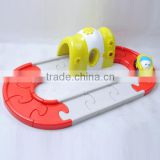 Kids toys plastic tunnels with car
