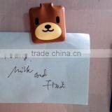 PVC Animal Printing Fridge Magnet Clip , Magnetic Hook , thumbnail-1