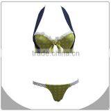 2015 hot style high quality halter bikini
