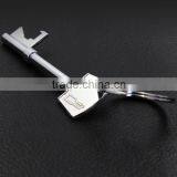 Wholsale Mini Key Shape Bottle Opener Ring Keyring Chain Keychain Bar Metal Beer Tool thumbnail-1