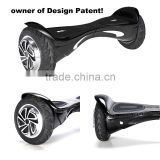 HX Manufacturer Patented 8 inch 2 wheel electric self balance standing scooter with bluetooth UL2272 certificate