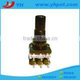 jiangsu 13mm plastic bushing rotary 50k joystick potentiometer without switch