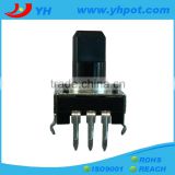 12mm with plastic shaft vertical type of rotary encoder 3 pin