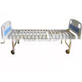 Cheap Popular ABS Bedhead 0ne Crank Manual Hospital Folding Bed thumbnail-2