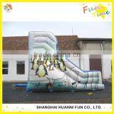 Customized PVC 0.55mm Kids Inflatable Water Slide With Pool Price thumbnail-2