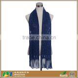 Womens Winter Trendy Blue Warm Chunky Crochet Knitting Scarf Wholesale