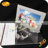 New Product 7inch digital photo frame with barcode scanner for cosmetics counter advertising for supermarket promotion