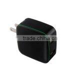 Fully Protected PSE/CB Certificated Dual 2.4A Output Fast Charging Vertical Smart Portable USB Wall Chargers thumbnail-1