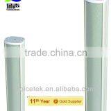 Column Speaker With Aluminum Body and Transformer Worked in 25V/70V/100V Line Gray and White