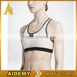 OEM Design Low Price Yoga Bra Cup Cotton Sports Bra thumbnail-3