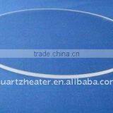 Transparent Round Glass Discs, Optical Clear Round Quartz Glass Disc, Optical Fused Quartz Disc, Silica Quartz Glass Plate