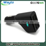 Dropshipping 3 Port Car Charger Car Charger With On Off Switch Quick Charge 2.0 Car Charger