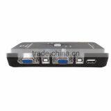 2016 New 4 Port Hub USB 2.0 KVM VGA/SVGA Switch Box Adapter Connects Printer Intelli Keyboard Mouse 4 Computers Use 1 Monitor thumbnail-4