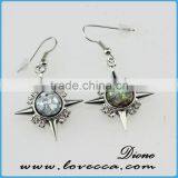 Cheapest Bulk Order Fashion Women Silver Button Earring Wholesale thumbnail-5