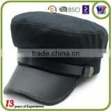 Wholesale army Custom Blank flat-top hat and Military Cap and Hat