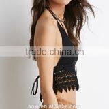 Sexy Tank Sleeveless Spaghetti Strap Elegant Women Backless Top thumbnail-3