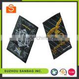 High Grade Custom Woven Labels for Clothing,center Folded Woven Label thumbnail-2