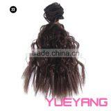 Red Wine Color Twisted Curl Braiding Hair Extensions thumbnail-6