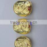 2015 Souvenir Custom Curve Metal Gold Coins With Your Own Fashion Design thumbnail-6