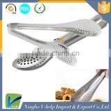 Stainless Steel Kitchen Tongs/Flatware Tongs for Cooking