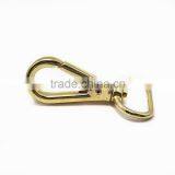 16mm Gold Plating Metal Key Chain Snap Hook thumbnail-5