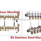 Menred stainless steel intelligent central heating system manifold floor heating manifold